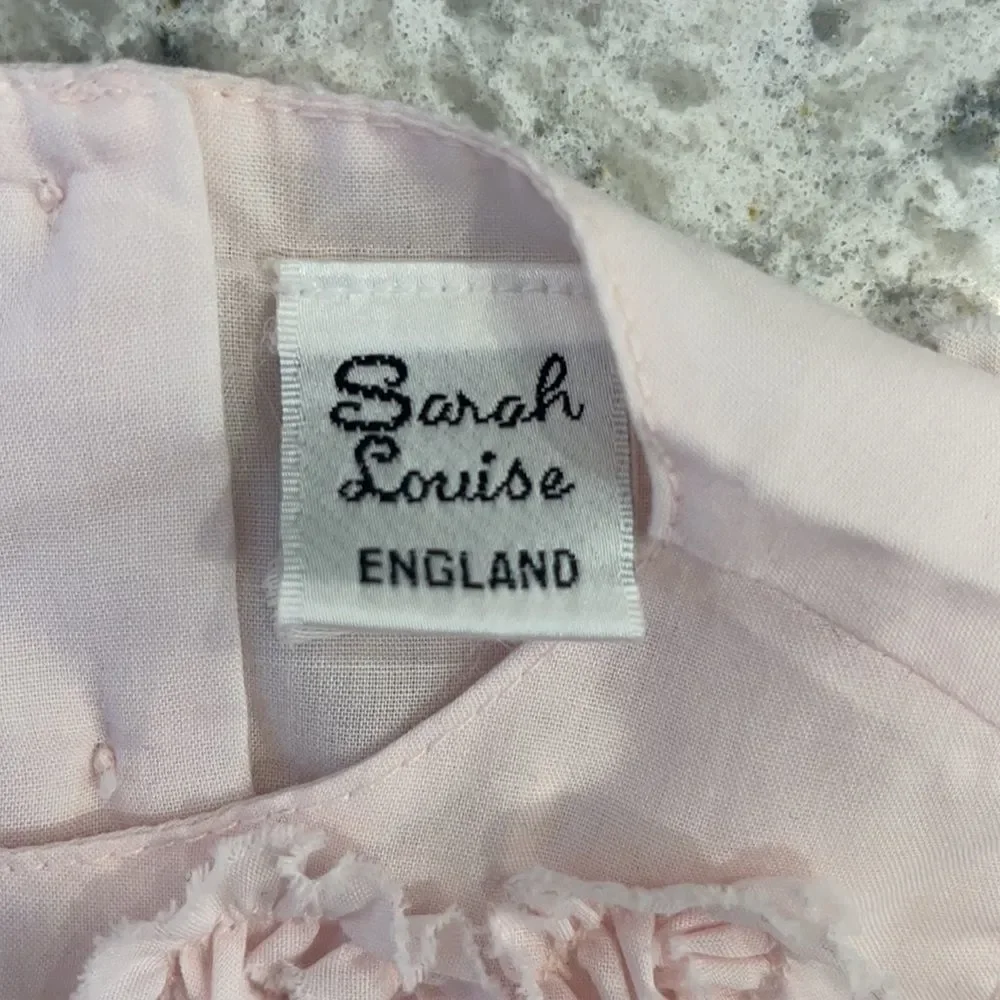 Sarah Louise England Floral Ruffle Dress 3T - Picture 7 of 7